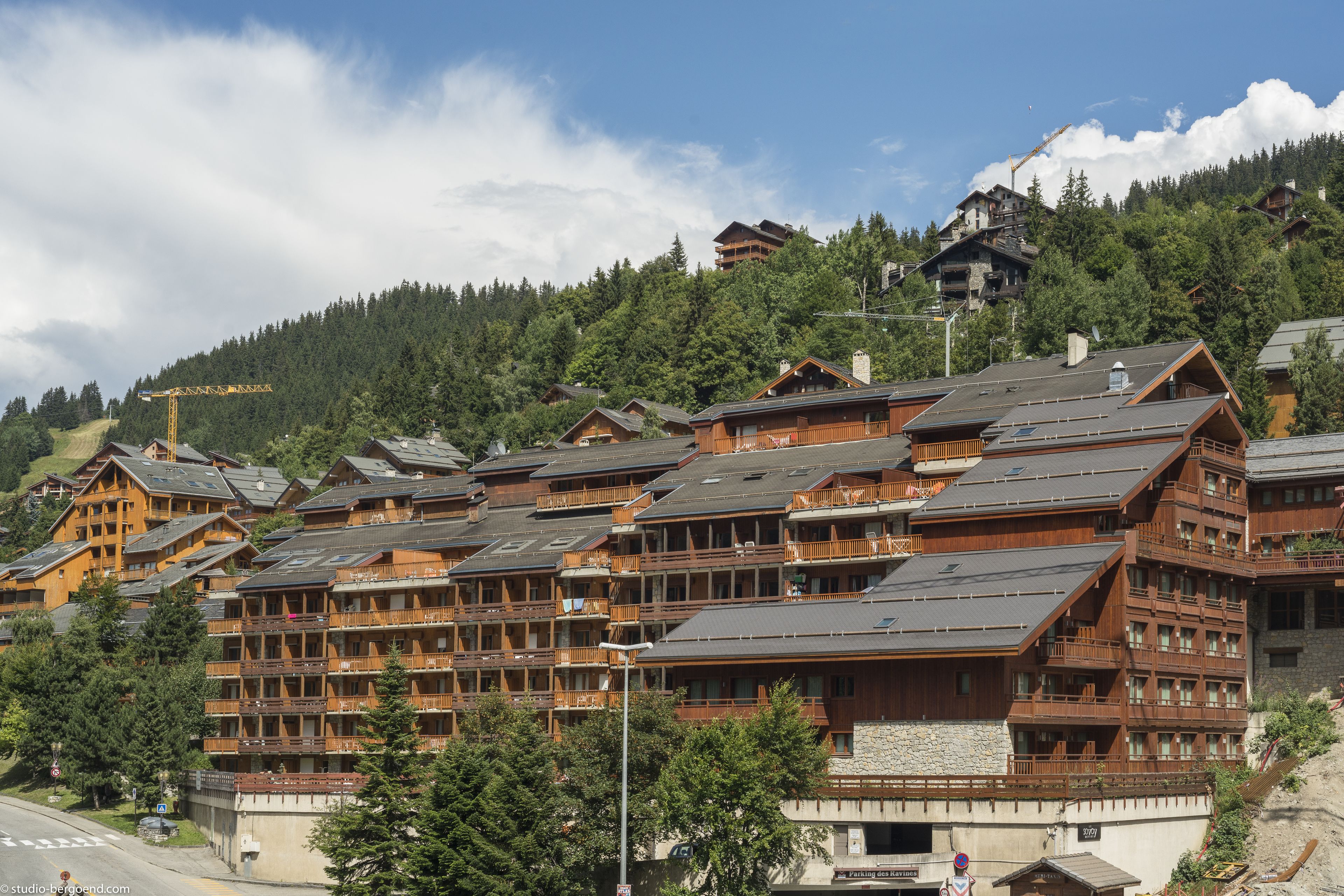 Façade de l’hébergement