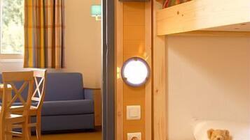 Coffres-forts dans les chambres, rideaux occultants