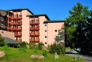 Fassade der Unterkunft