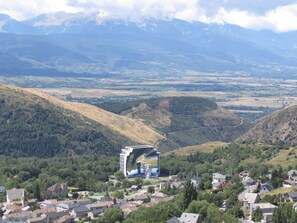 Blick auf die Berge