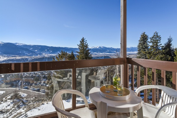 Studio 2 personnes - Vue montagne | Terrasse/patio