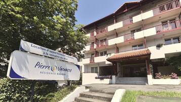 Facciata della struttura