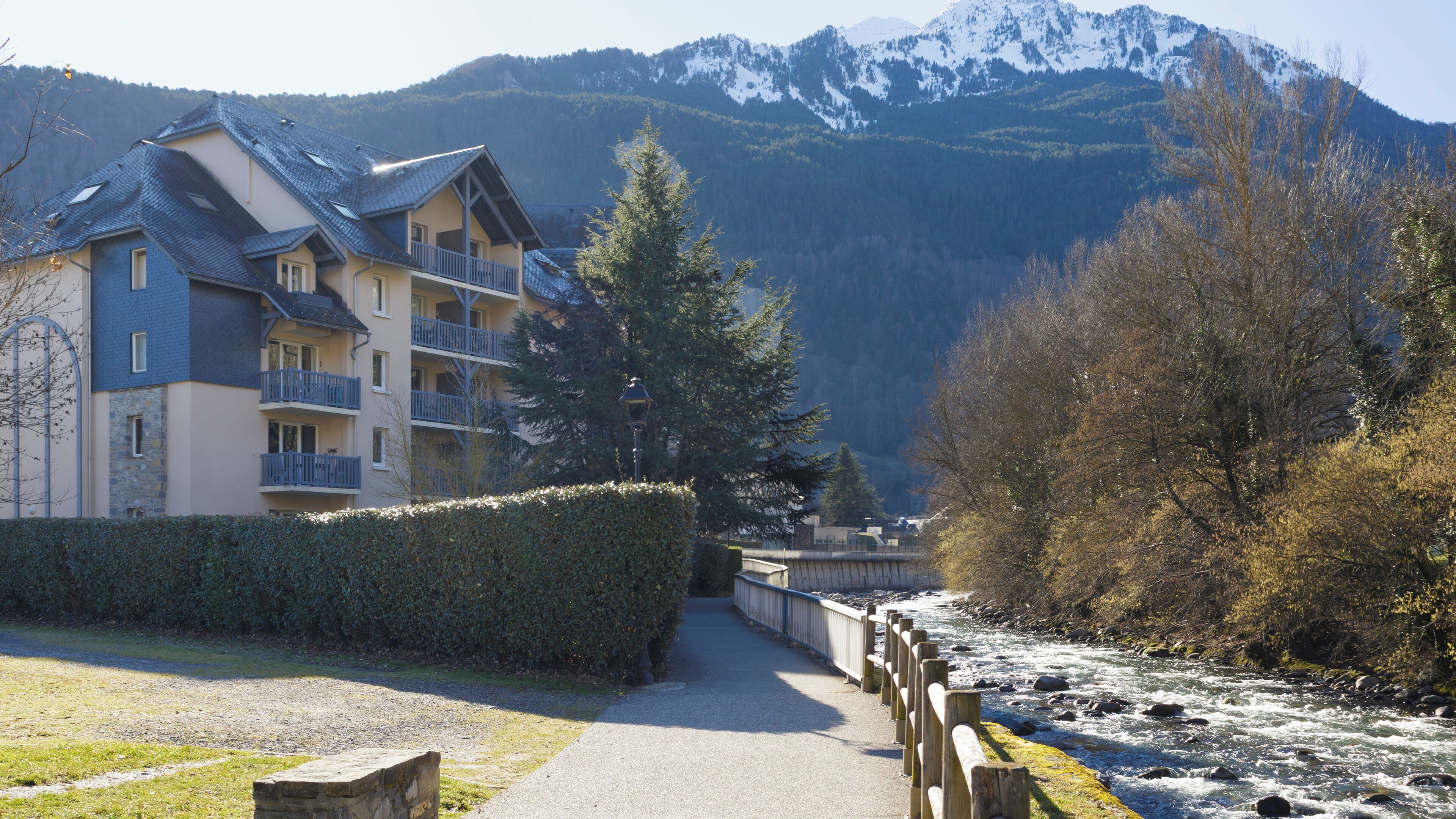 Voorkant van accommodatie