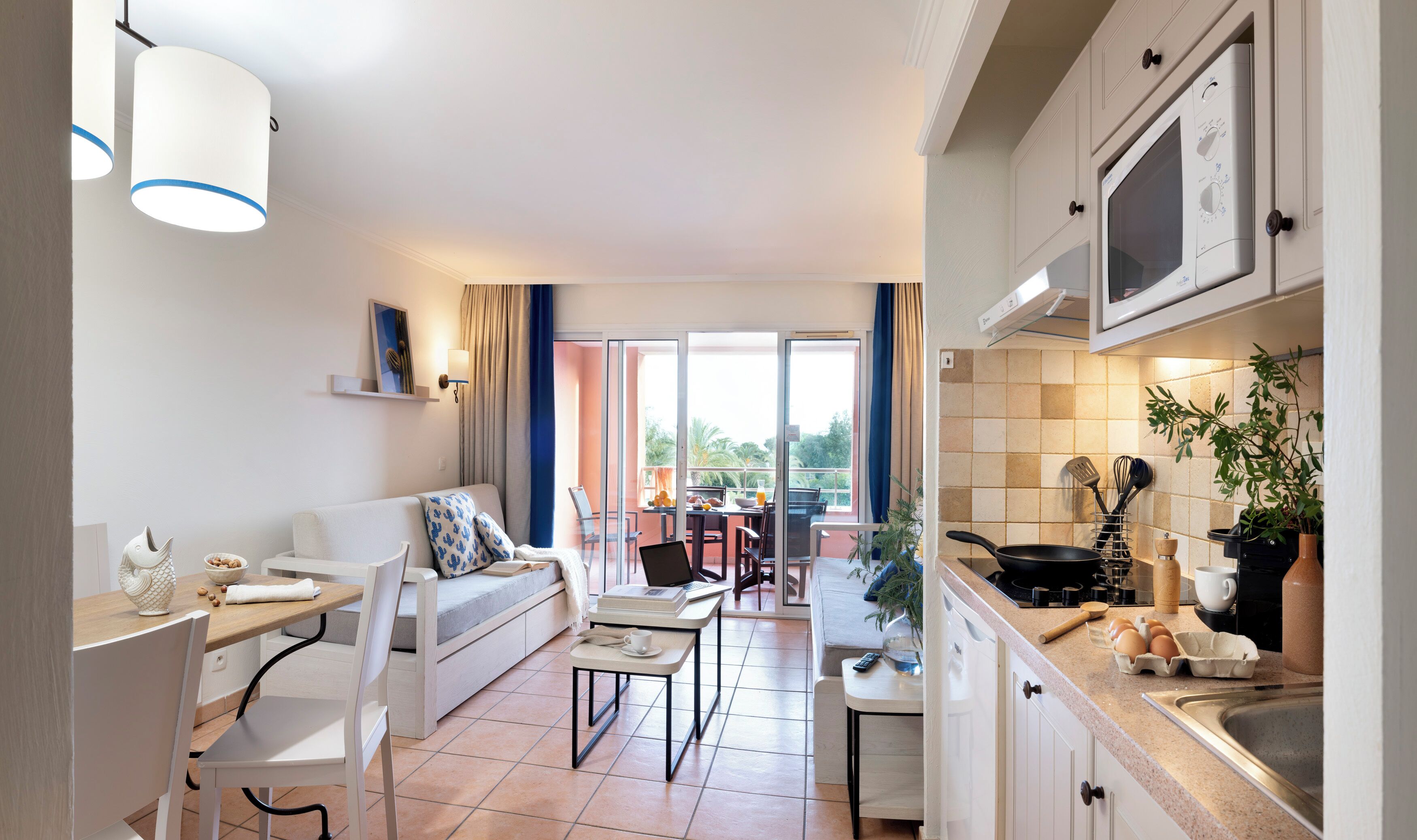 Appartement 4 personnes - 1 chambre - Terrasse ou balcon - Vue mer | Vue de la chambre