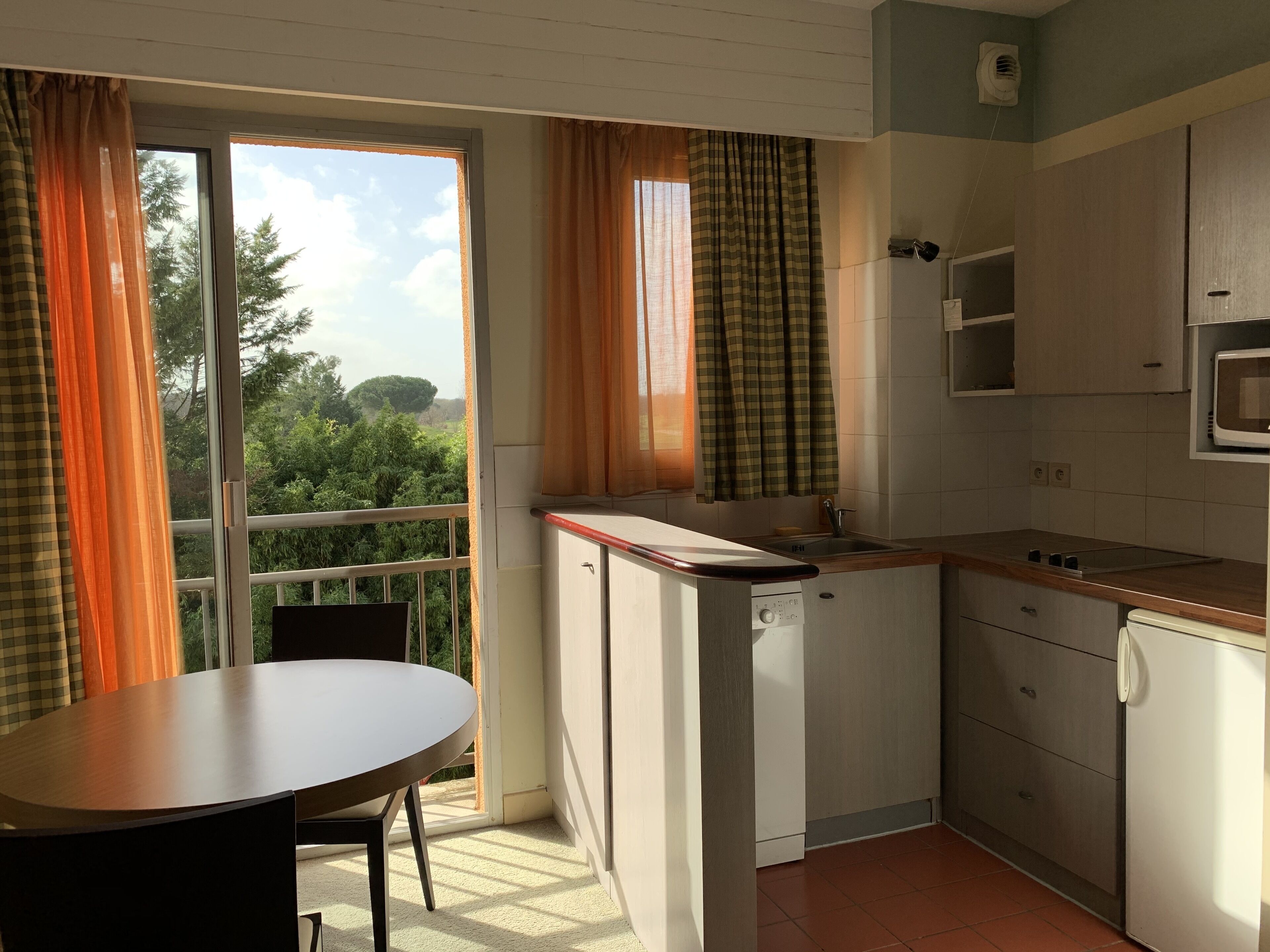 apartment, 2 double beds, kitchenette | private kitchen | fridge, eco-friendly cleaning products