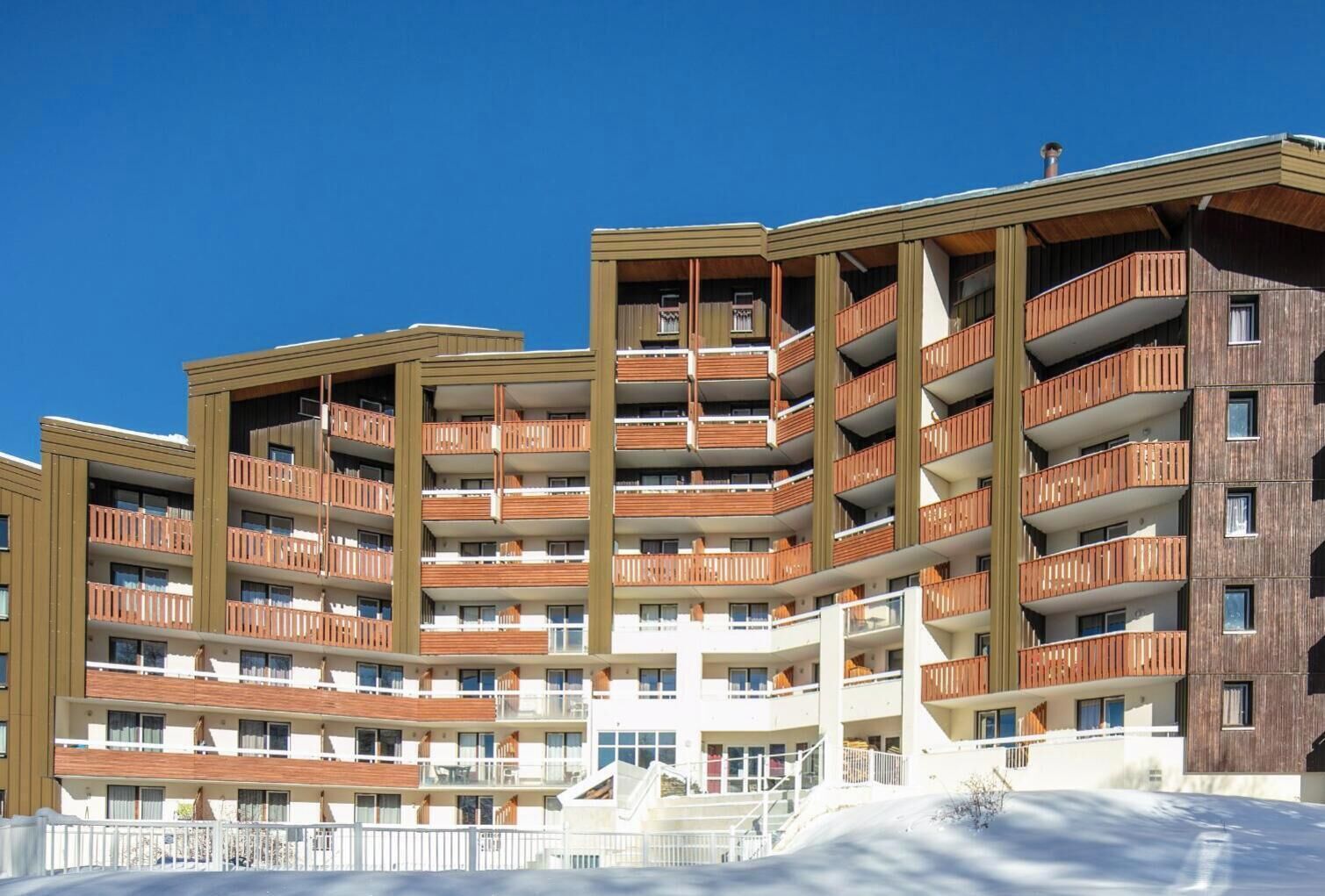 Façade de l’hébergement