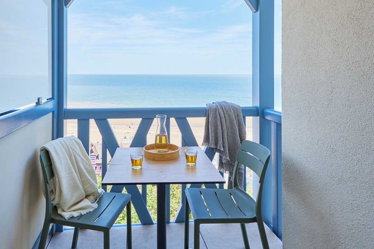 Estudio, balcón, vistas al mar | Vistas del balcón