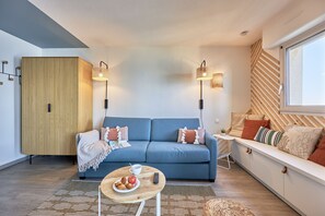 Studio - 4 personnes + Coin nuit - Rénové | Living area | TV - Résidence Pierre & Vacances Les Tamaris (Trouville-sur-Mer)