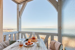 Studio 4 people - 1 sleeping alcove - Terrace or balcony  - Sea view - Renovated | Terrace/patio