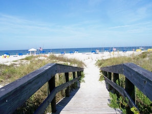 Plage, sable blanc