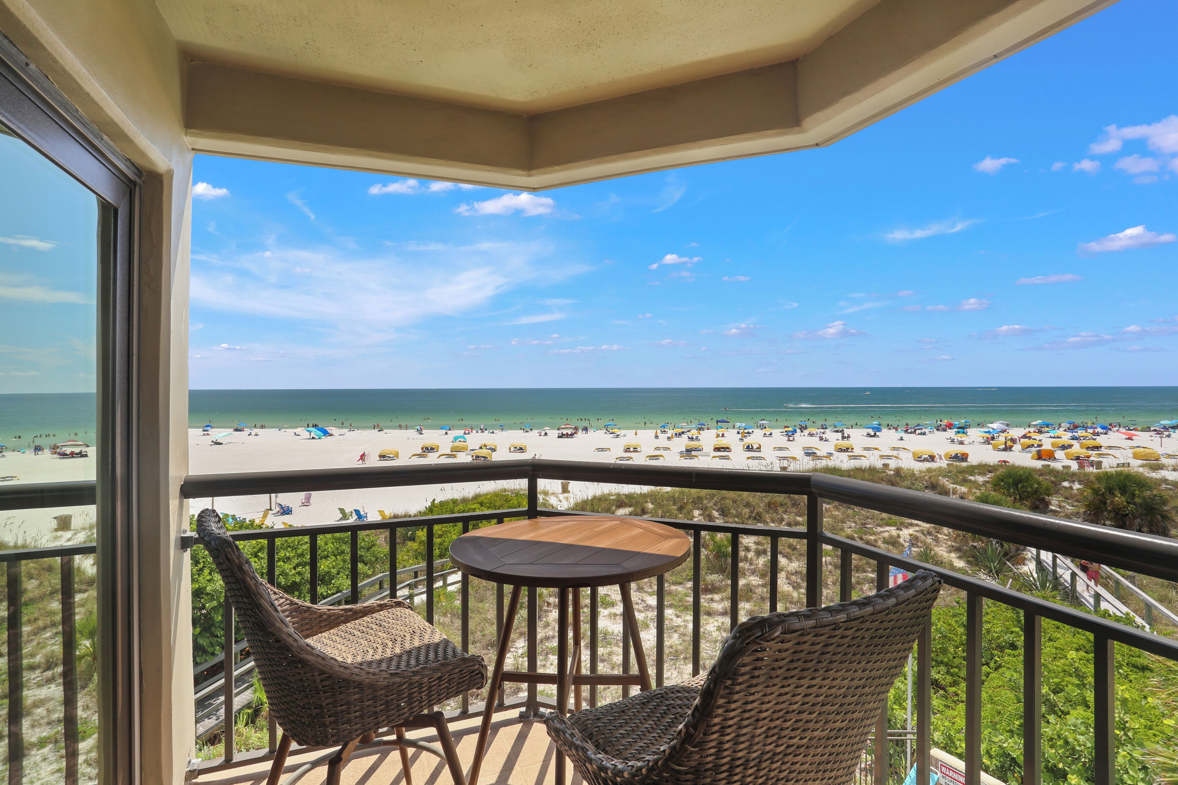 Deluxe Condo, Ocean View | Balcony view