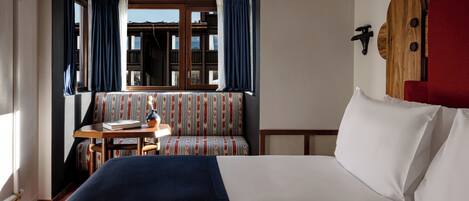 Premium bedding, minibar, in-room safe, soundproofing