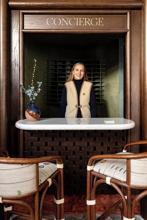 Mesa do concierge