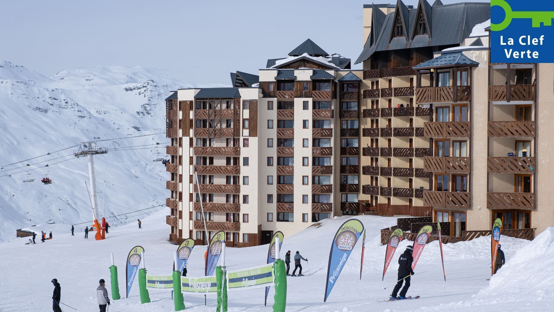 Façade de l’hébergement