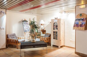 Sala de estar en el lobby