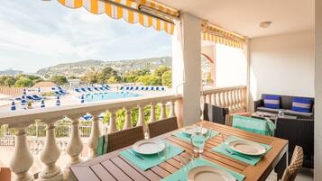 Appartement, 1 slaapkamer, balkon | Uitzicht vanuit de kamer