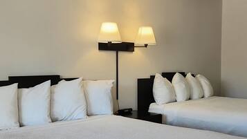 Iron/ironing board, free WiFi, bed sheets, alarm clocks