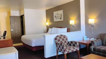 Iron/ironing board, free WiFi, bed sheets, alarm clocks