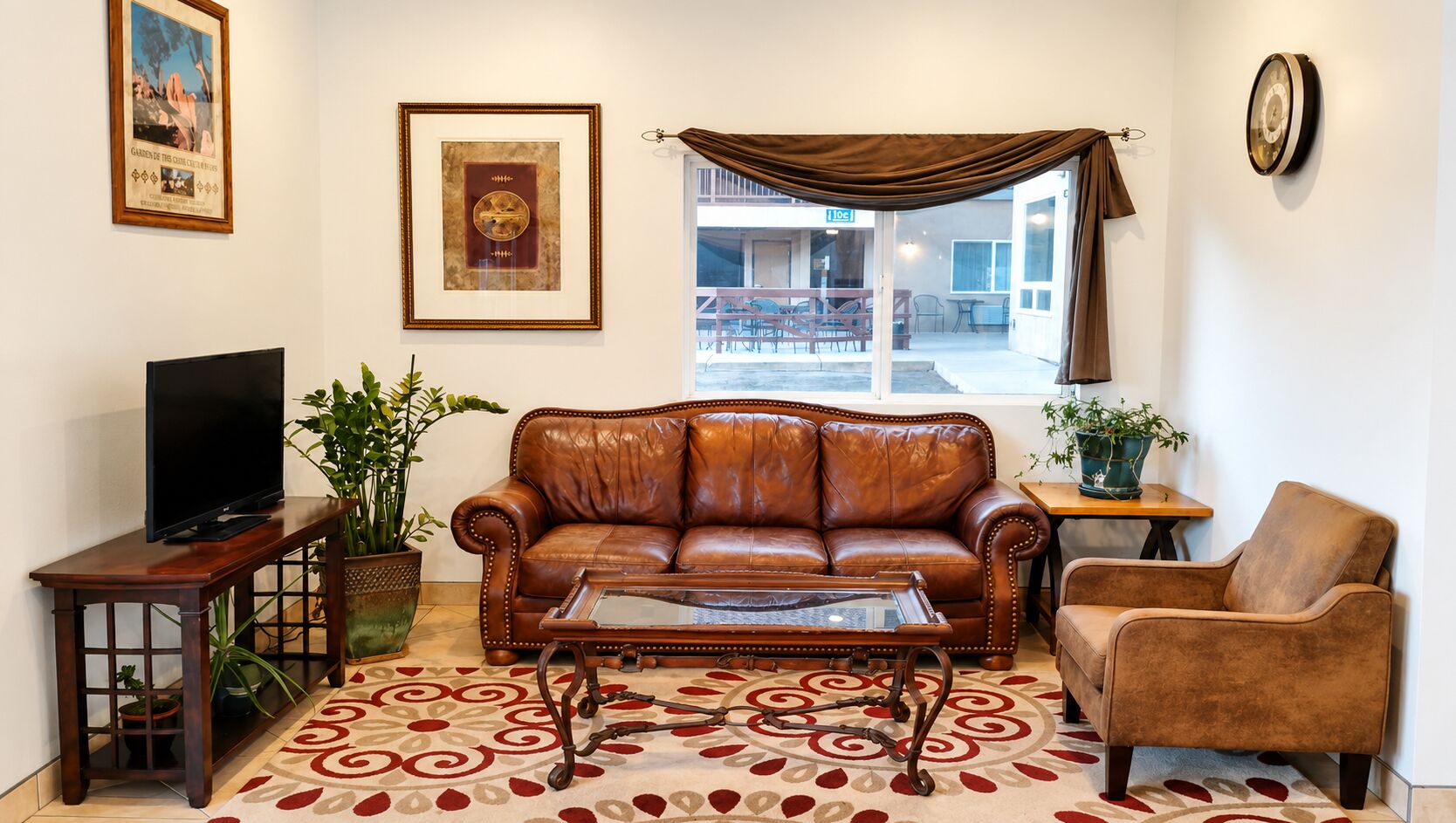 Sitzecke in der Lobby