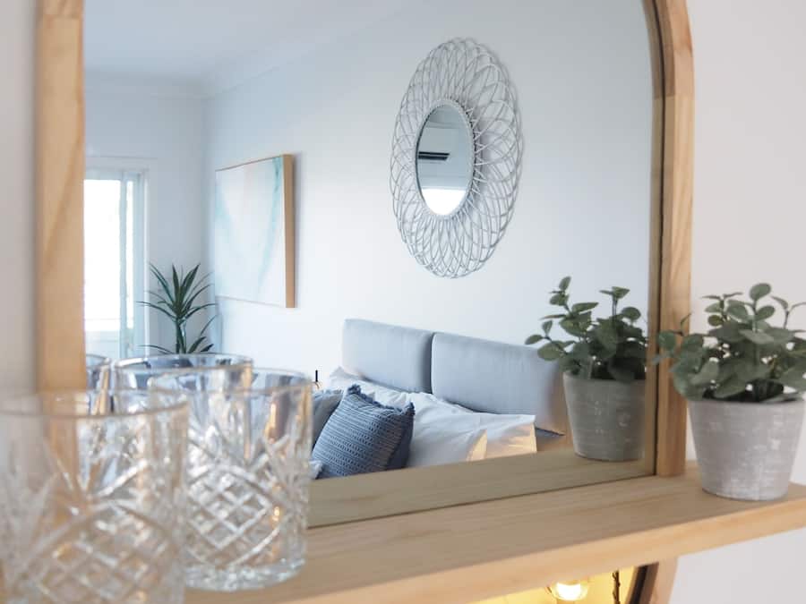 Pillow-top beds, blackout curtains, iron/ironing board, free WiFi