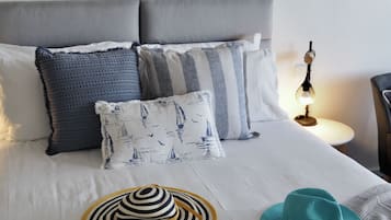 Superior Lake View Balcony Queen | 1 bedroom, pillowtop beds, blackout drapes, iron/ironing board