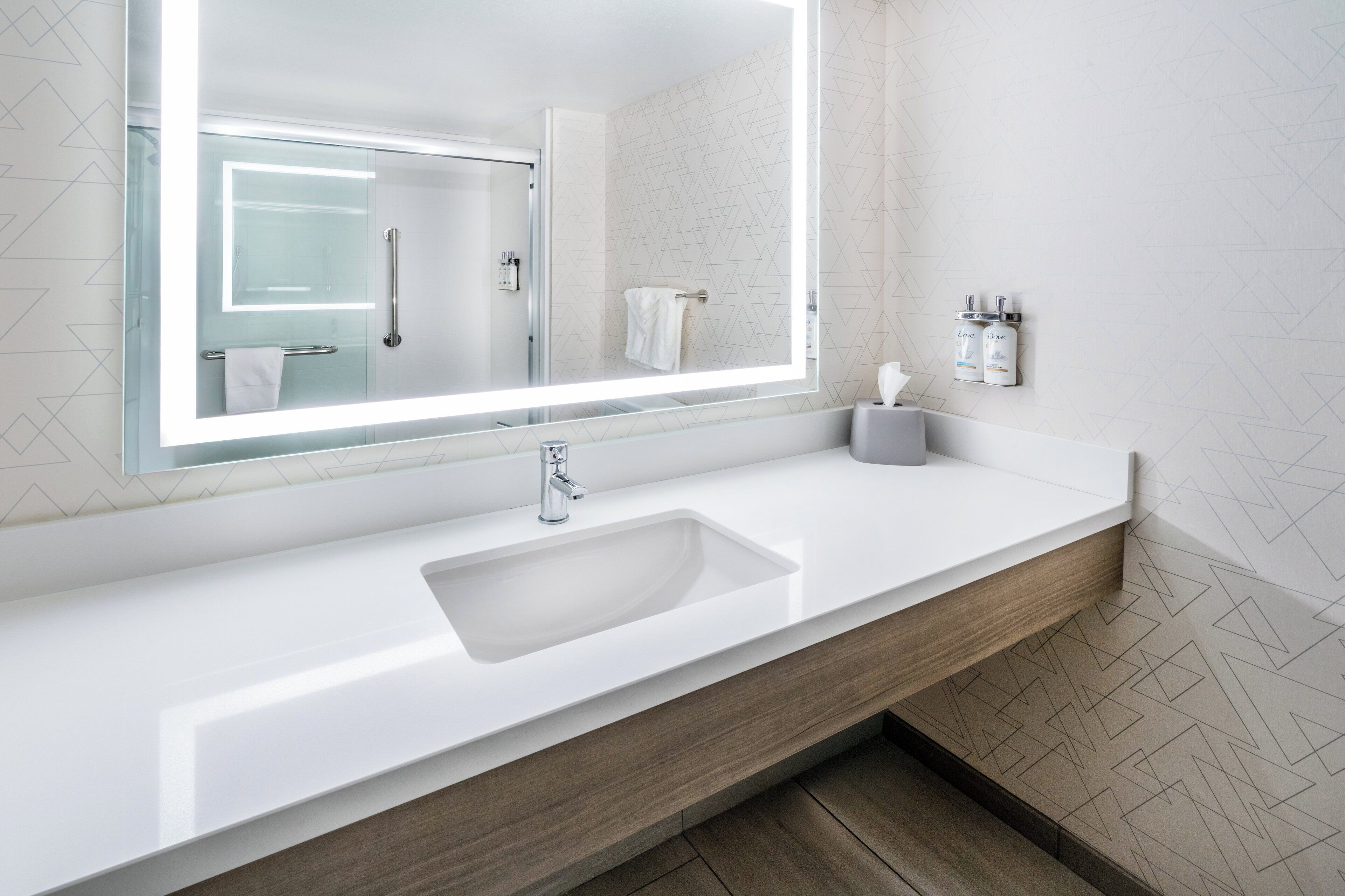 free toiletries, hair dryer, towels, soap