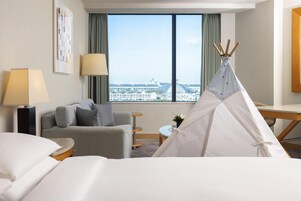Family Room, 1 King Bed | Premium bedding, down comforters, minibar, in-room safe