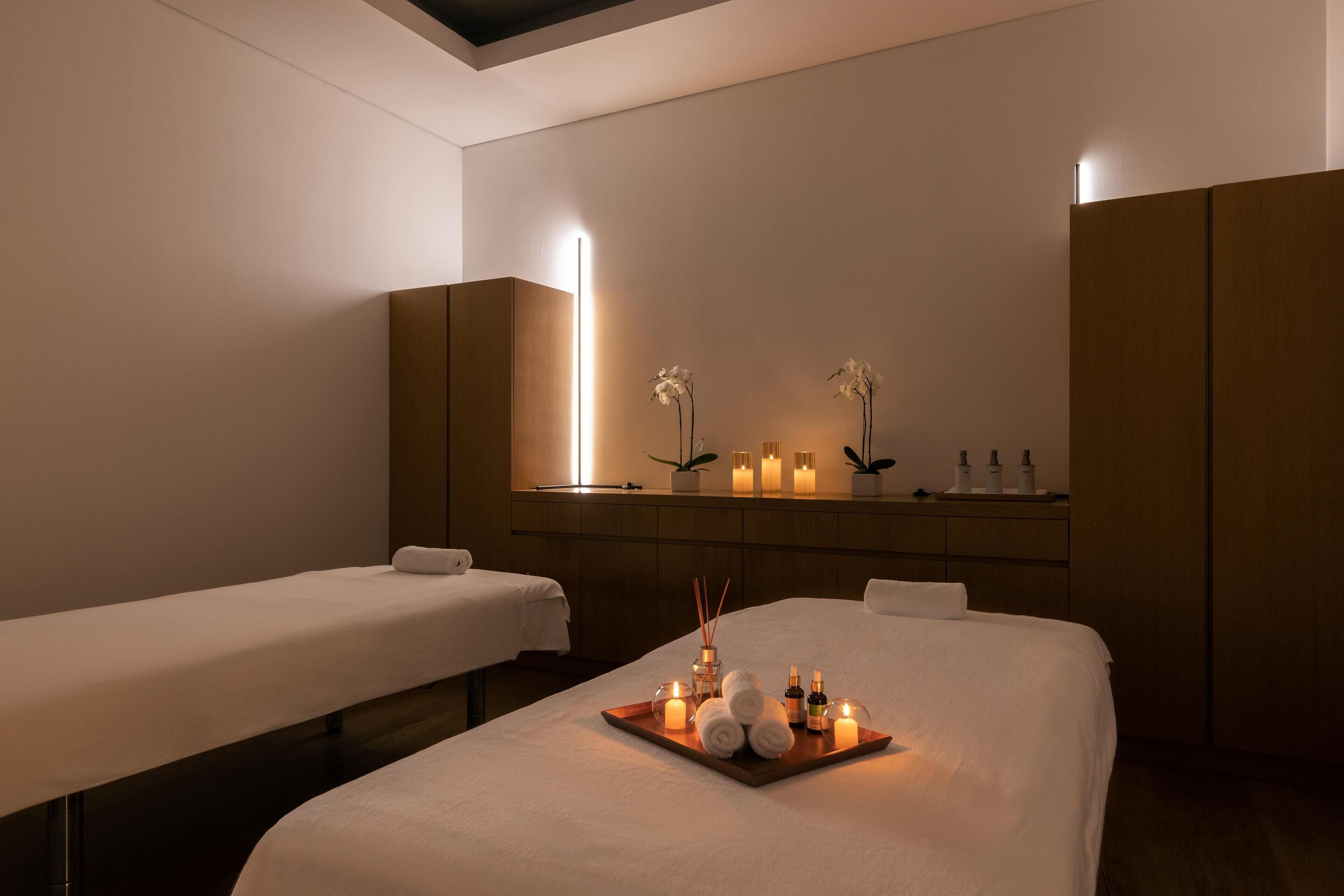 Espace de soins pour les couples, sauna, sources chaudes/minérales