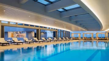 Una piscina techada