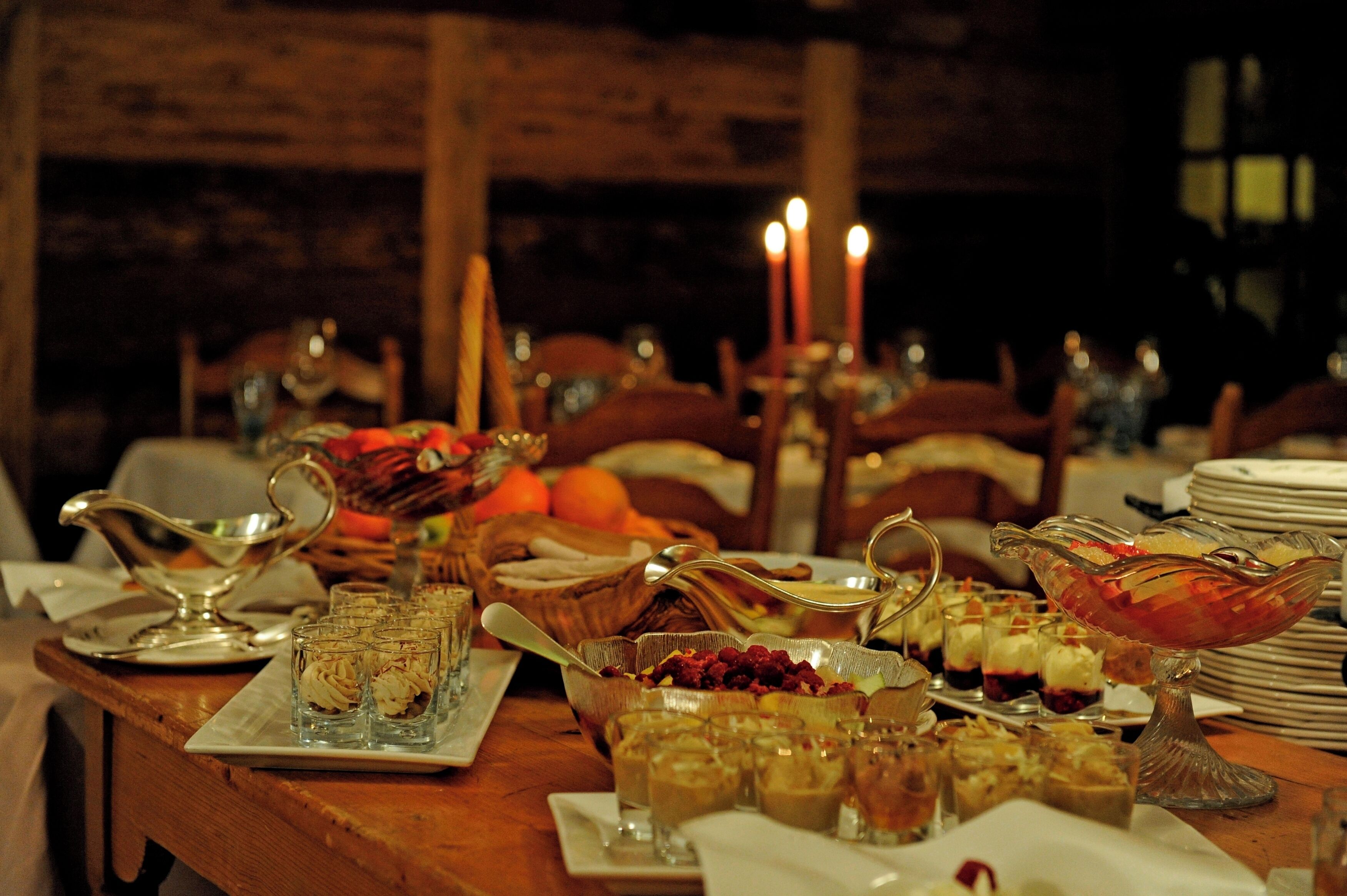 3 Restaurants, Frühstück, Mittagessen, Abendessen, regionale Küche