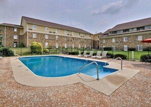 Seasonal outdoor pool