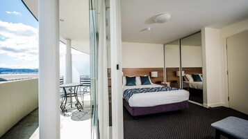 One Bedroom Penthouse | Desk, iron/ironing board, travel crib, free WiFi