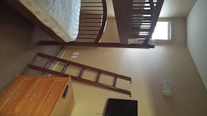 Suite, 1 Queen Bed, Non Smoking | Desk, blackout drapes, iron/ironing board, free cribs/infant beds