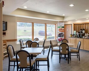 Free buffet breakfast