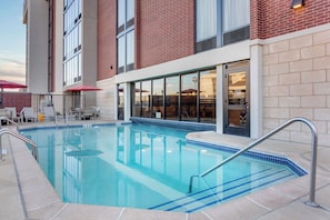 Indoor pool, outdoor pool