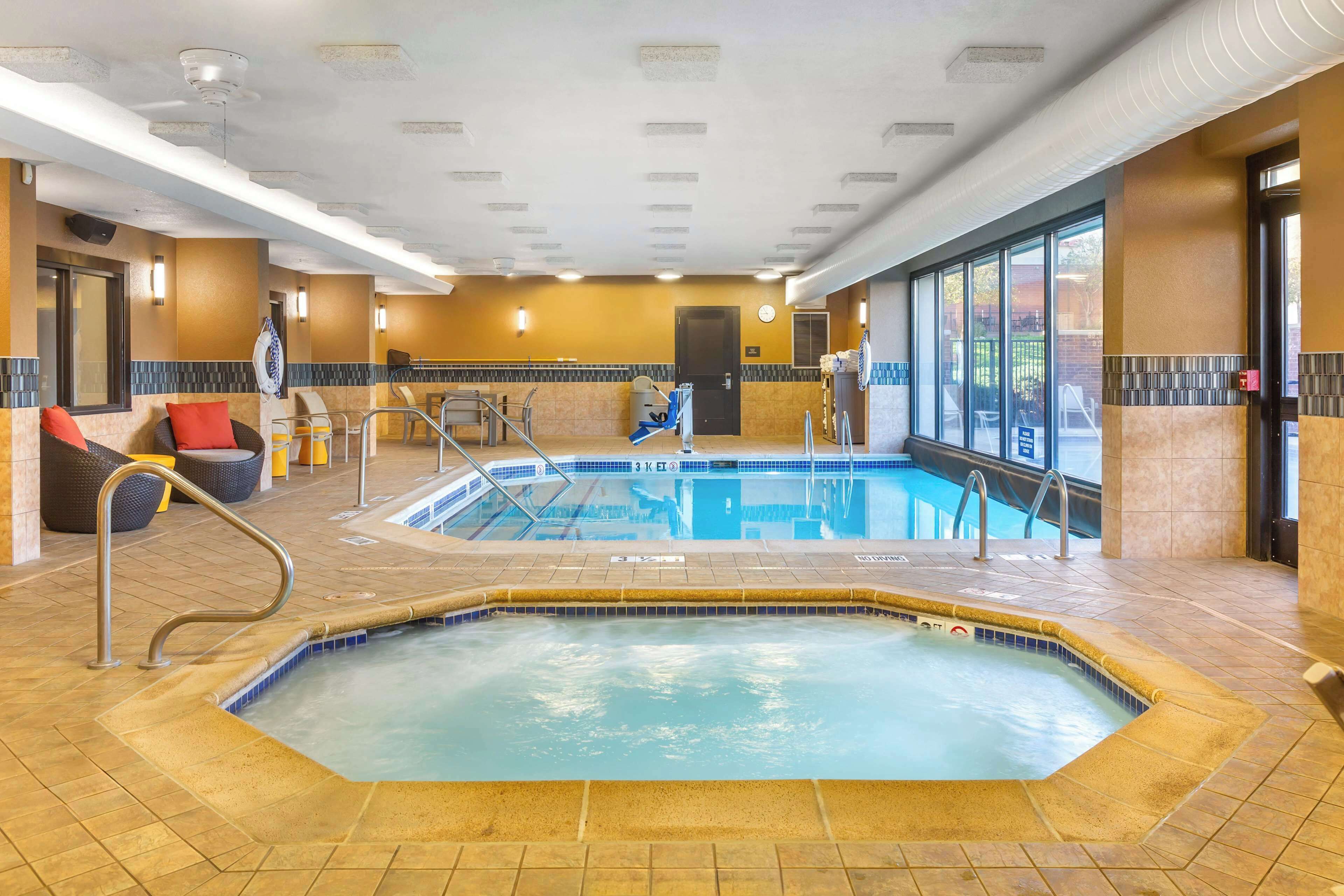 indoor pool, outdoor pool