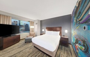 Room, 1 King Bed, Corner | View from room - Hilton Americas-Houston (Houston)