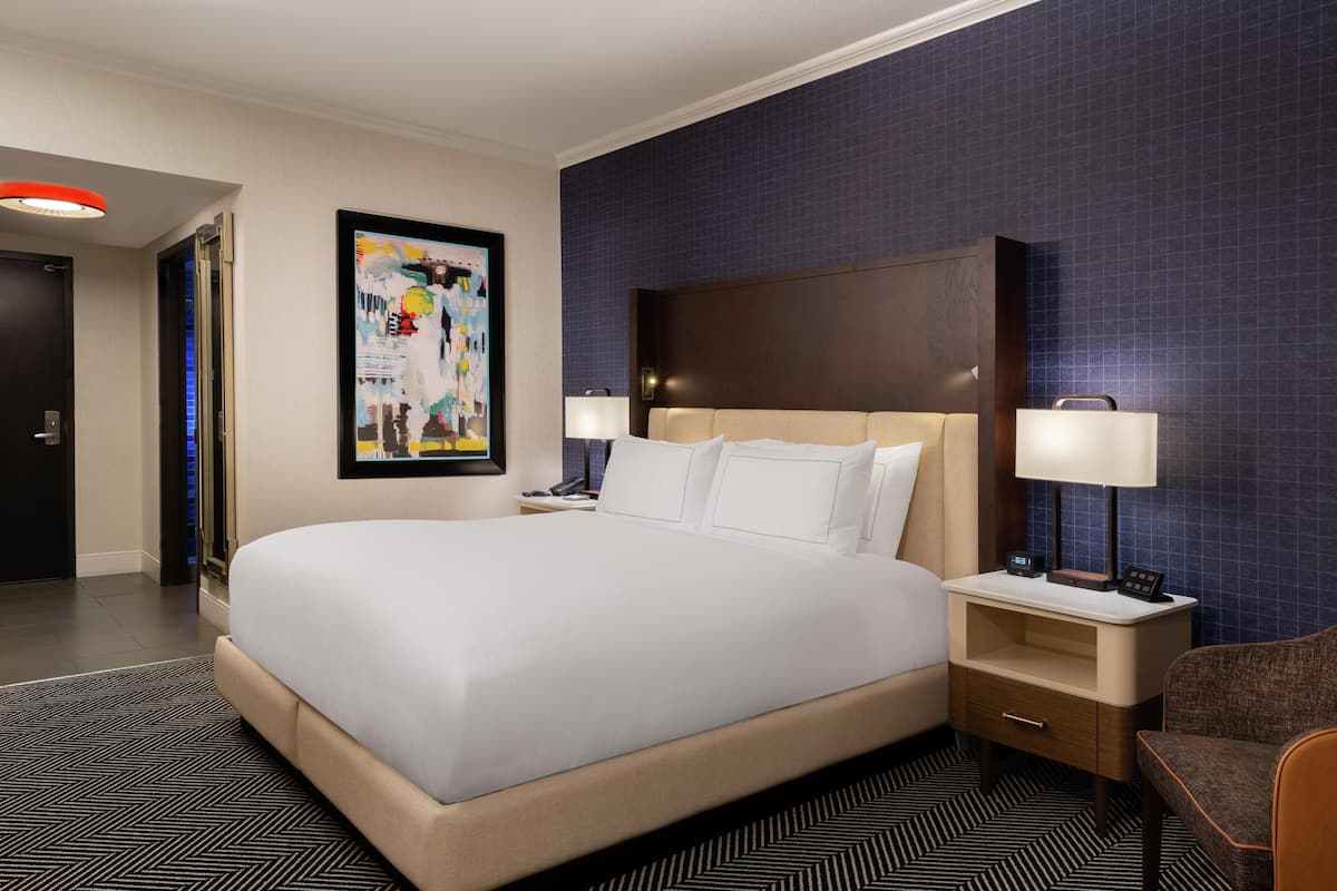 Premium bedding, pillowtop beds, in-room safe, laptop workspace