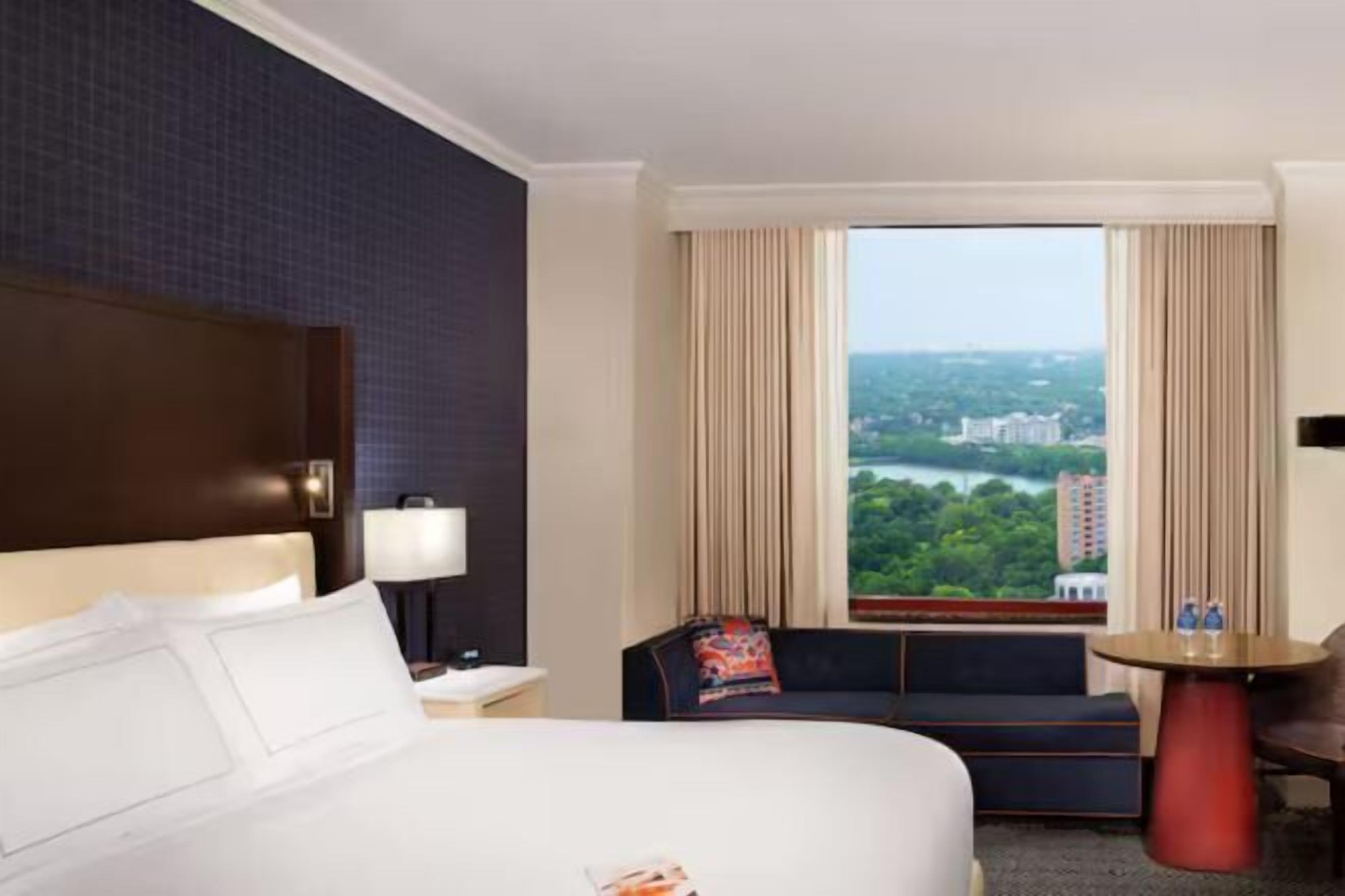 Premium bedding, pillow-top beds, in-room safe, laptop workspace