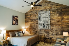 Suite 12 Coffee Cottage | Premium bedding, individually decorated, individually furnished