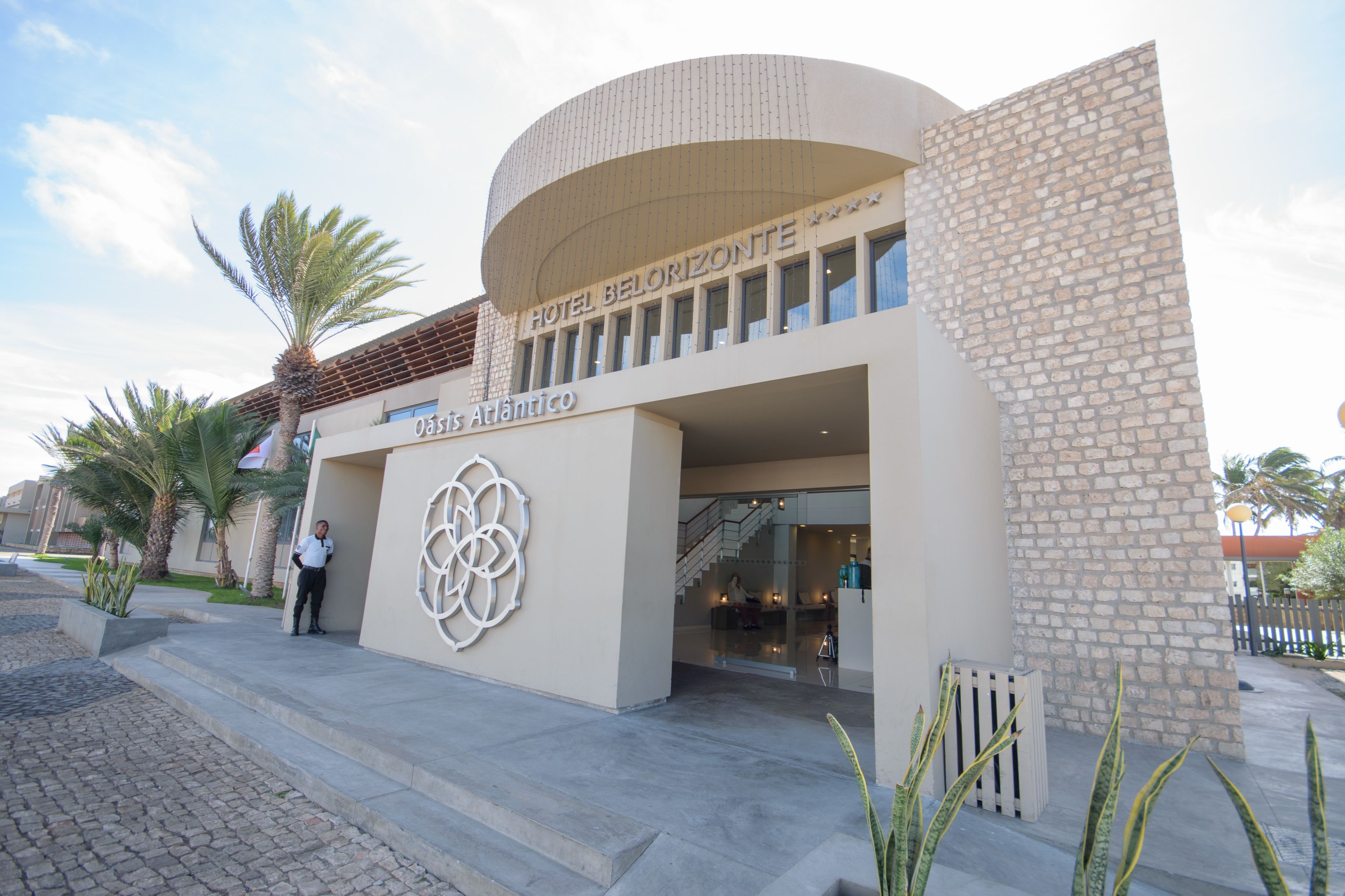 숙박 시설 입구