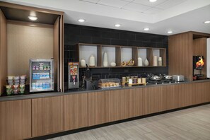 Free daily on-the-go breakfast