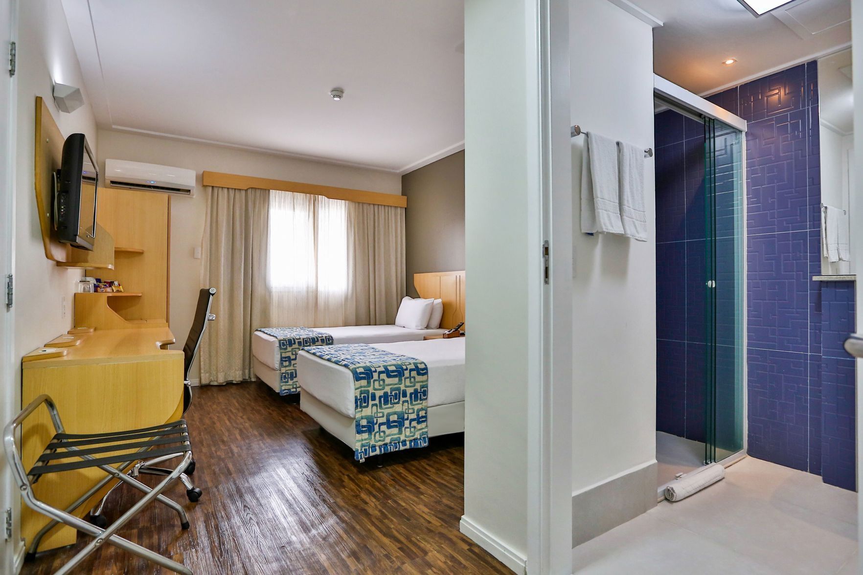 Minibar, in-room safe, desk, laptop workspace