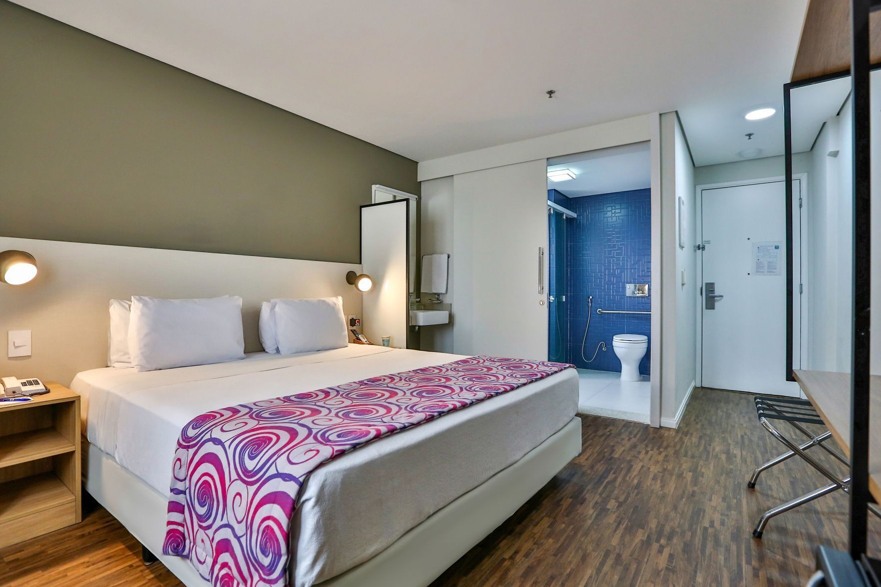 Minibar, in-room safe, desk, laptop workspace