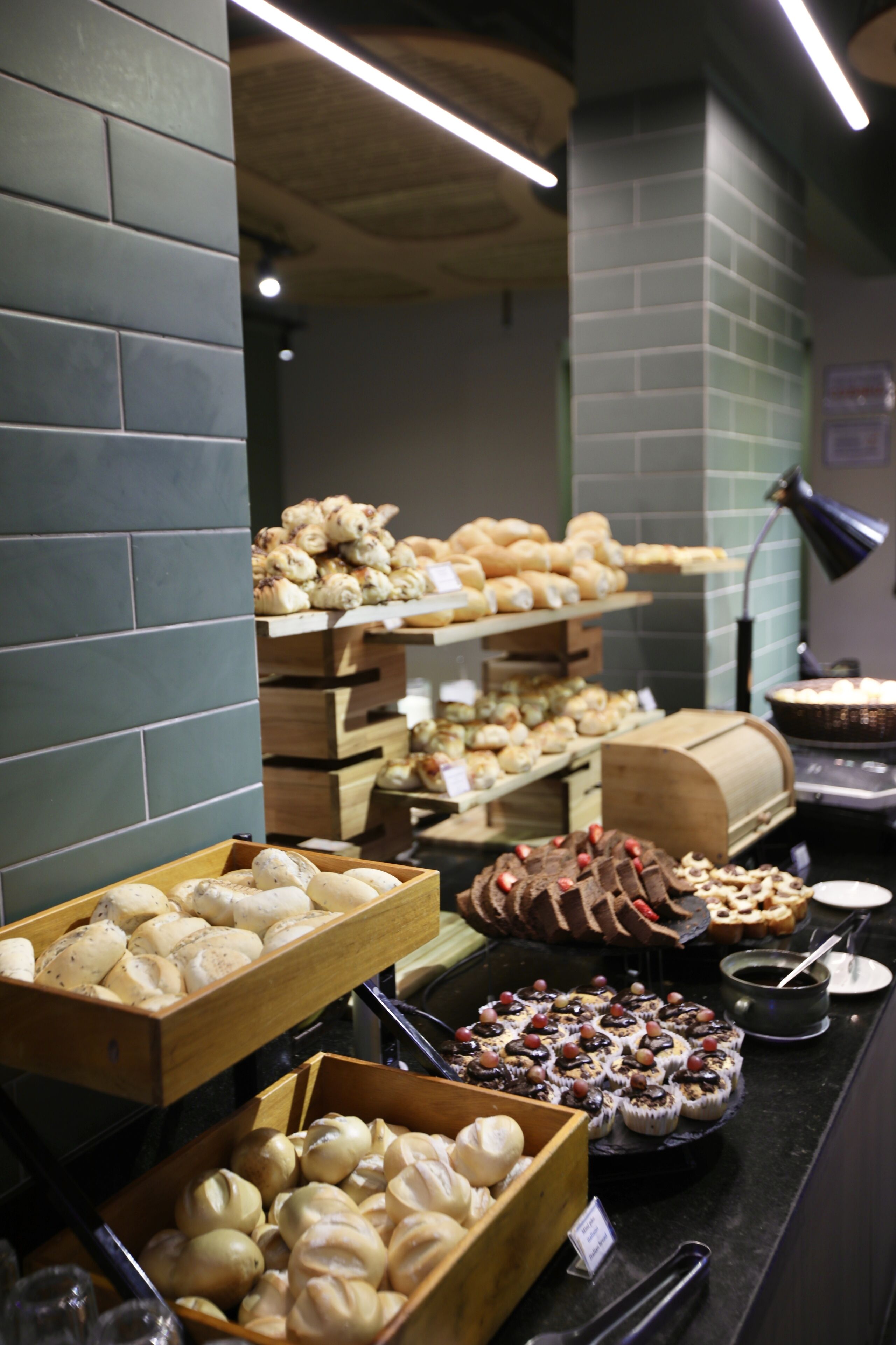 Frokostbuffé hver dag (BRL 48.00 per person)