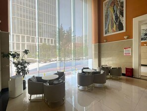 Lobby sitting area