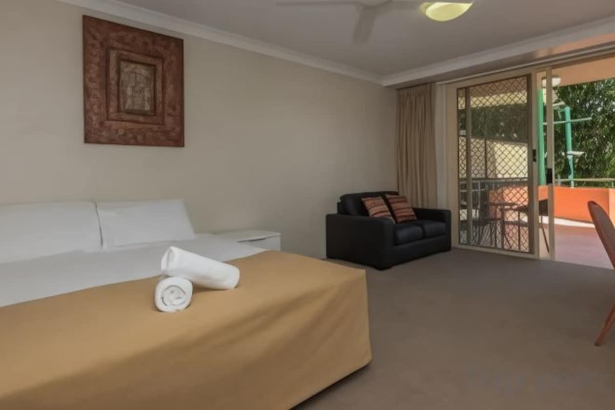 Hotel Room with River View