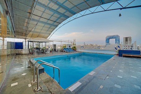 Piscina en la azotea