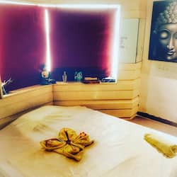 1 quarto, roupas de cama premium, frigobar, cofres nos quartos
