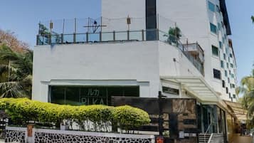 Voorkant van accommodatie